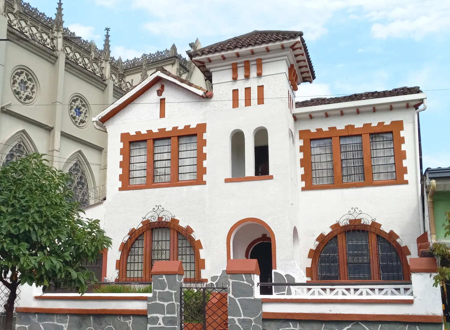 Historical Masonry House Colombia South America